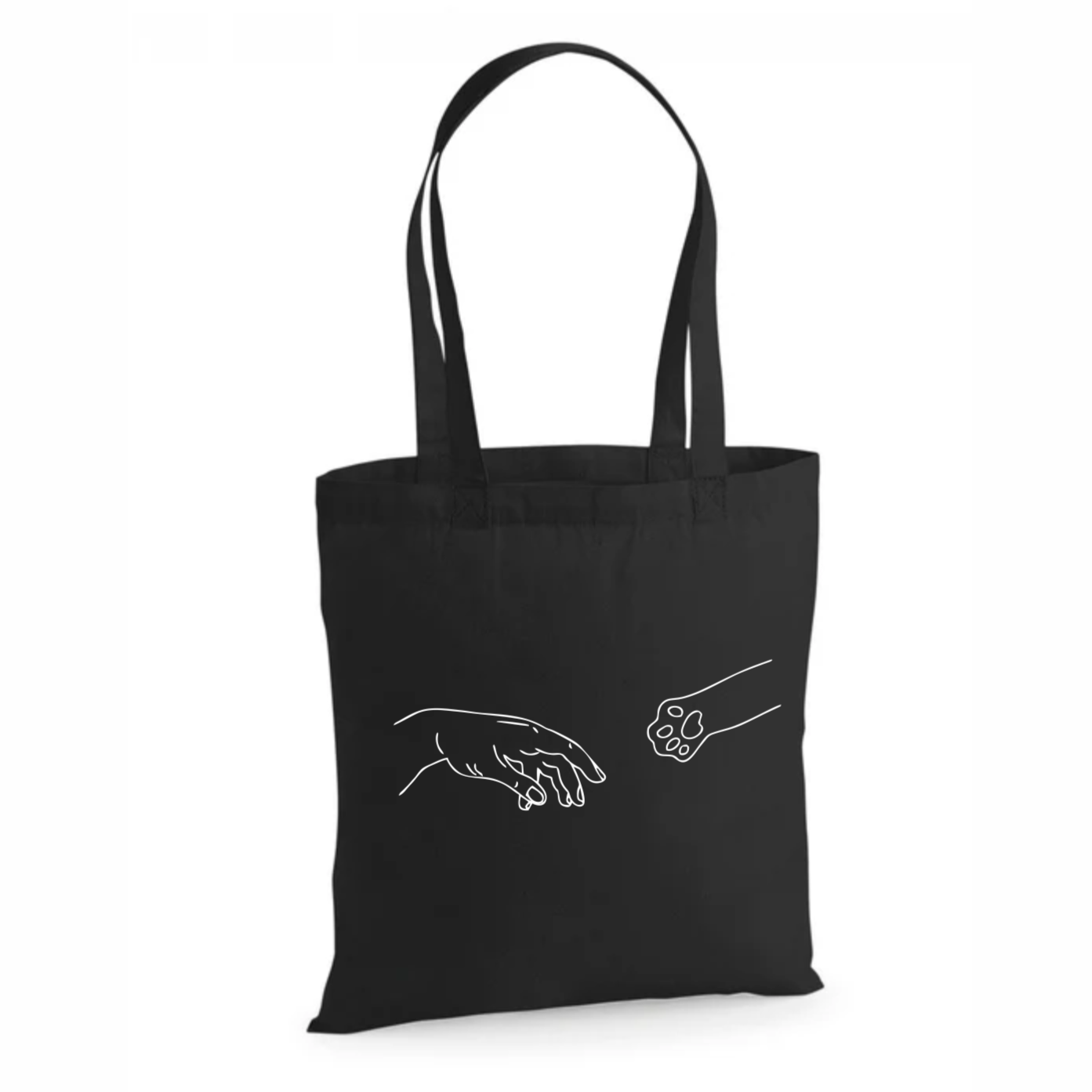 TOTE BAG CREACIÓN DEL GATO ARTE MASCOTAS