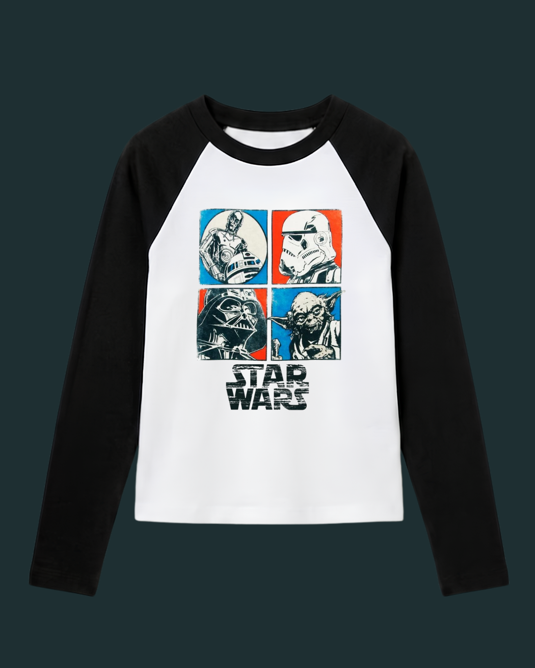 Franela manga raglán Star Wars Cultura Pop