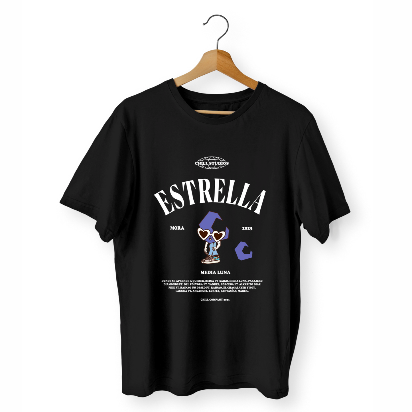 FRANELA MORA ESTRELLA MEDIALUNA MÚSICA