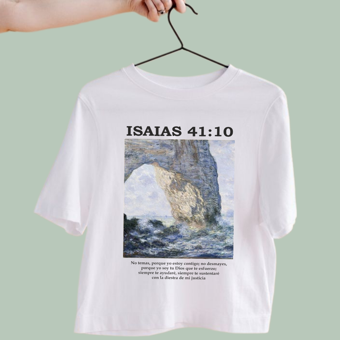 FRANELA ISAÍAS 41:10 CRISTIANO