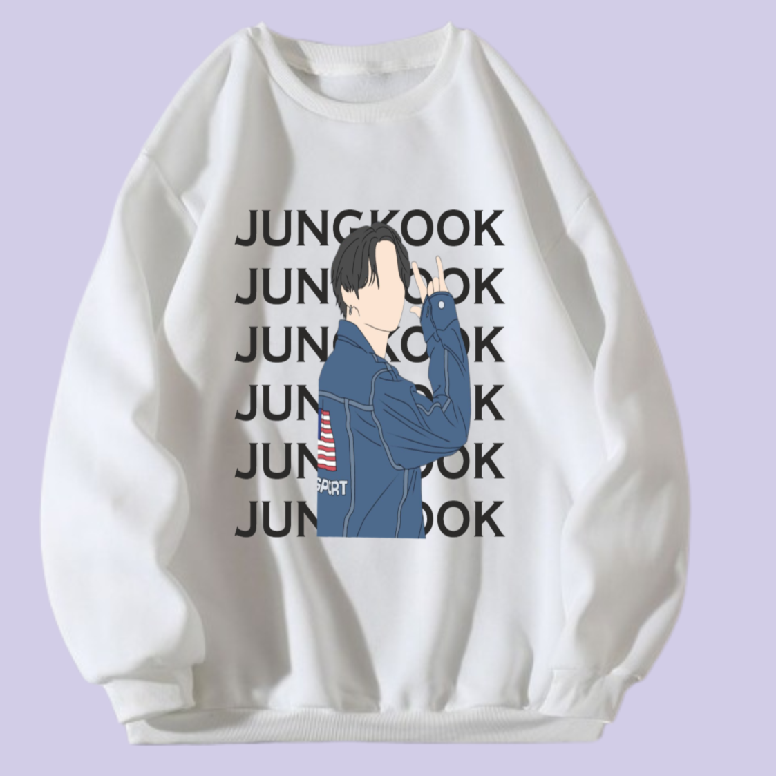 SUÉTER JUNGKOOK KPOP MÚSICA