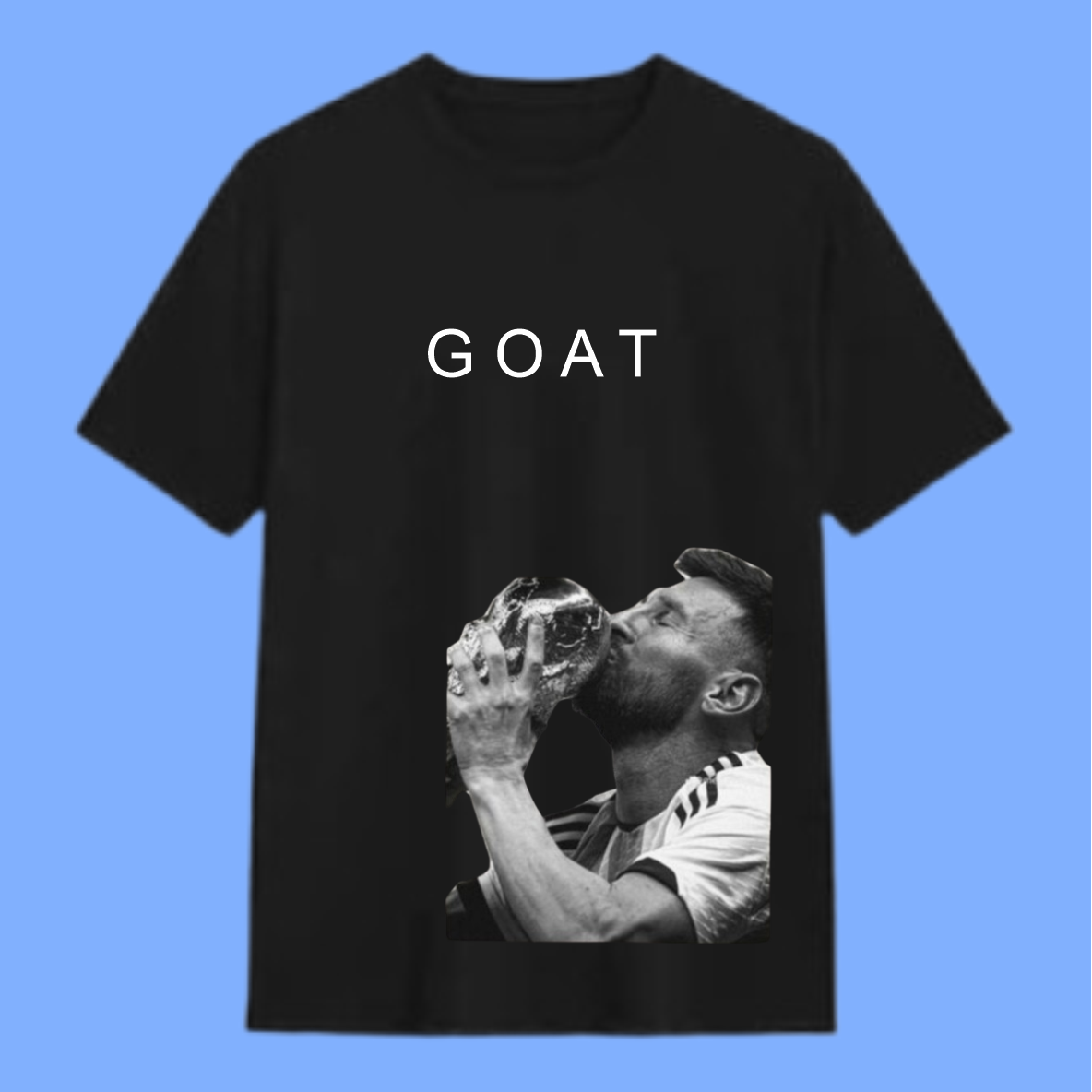 FRANELA GOAT MESSI FUTBOL