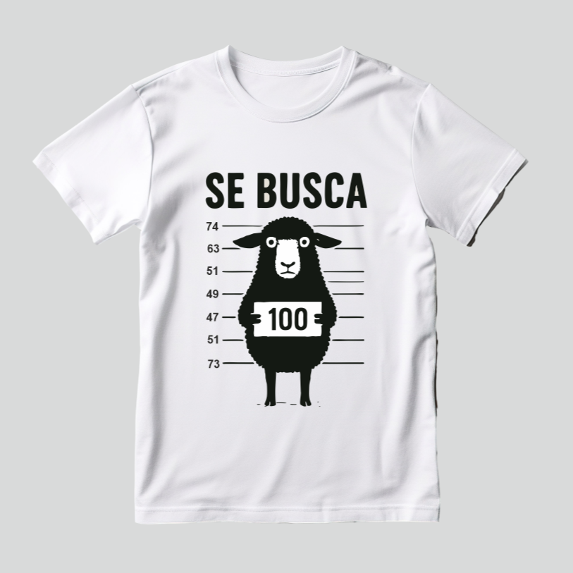 FRANELA SE BUSCA OVEJITA 100 CRISTIANA
