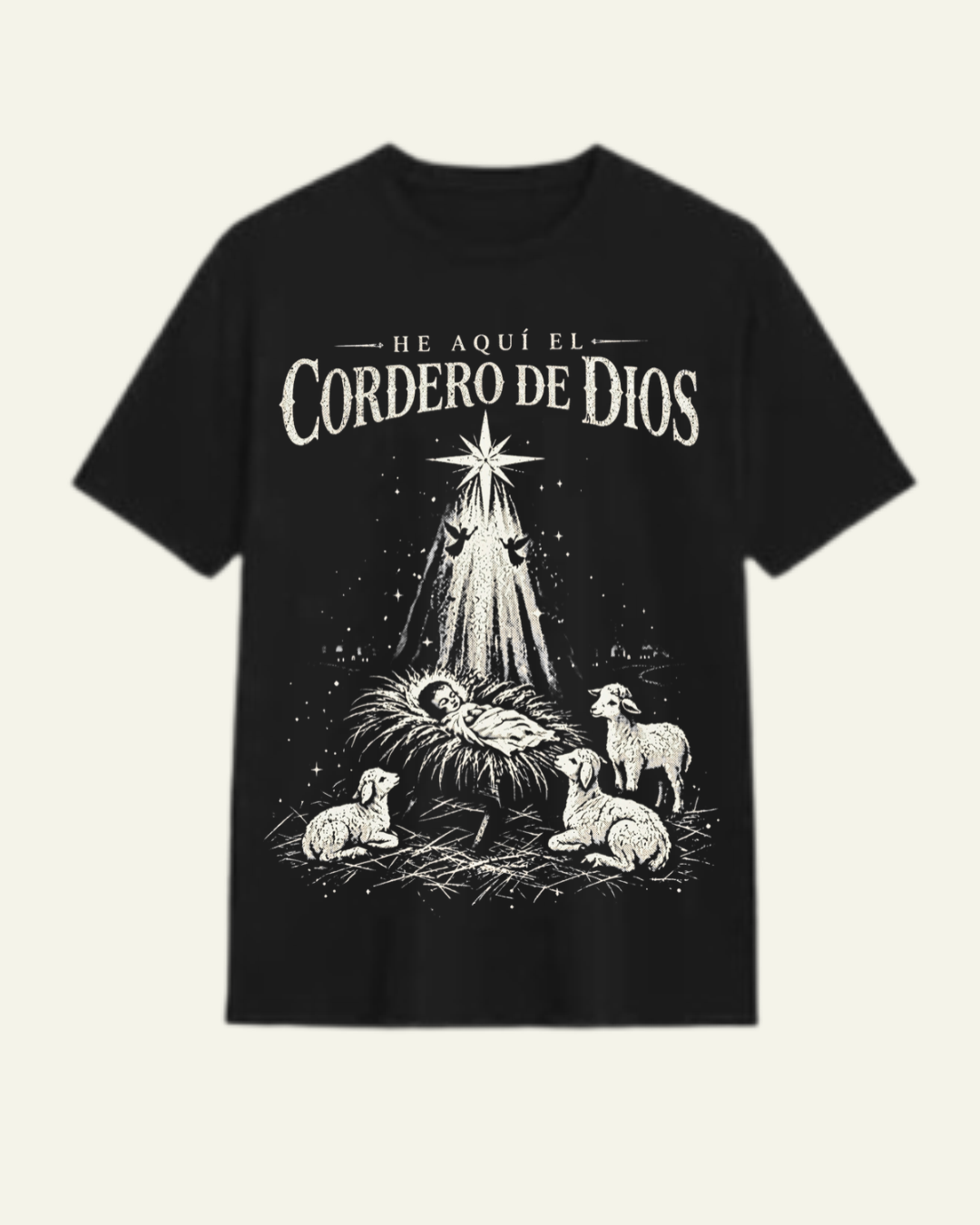 FRANELA EL CORDERO DE DIOS NAVIDAD