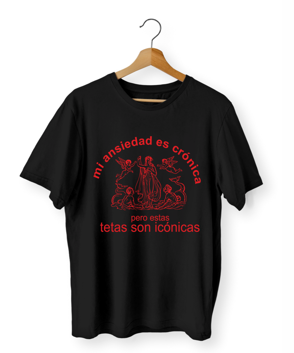 FRANELA MI ANSIEDAD ES CRÓNICA PERO ESTAS TETAS