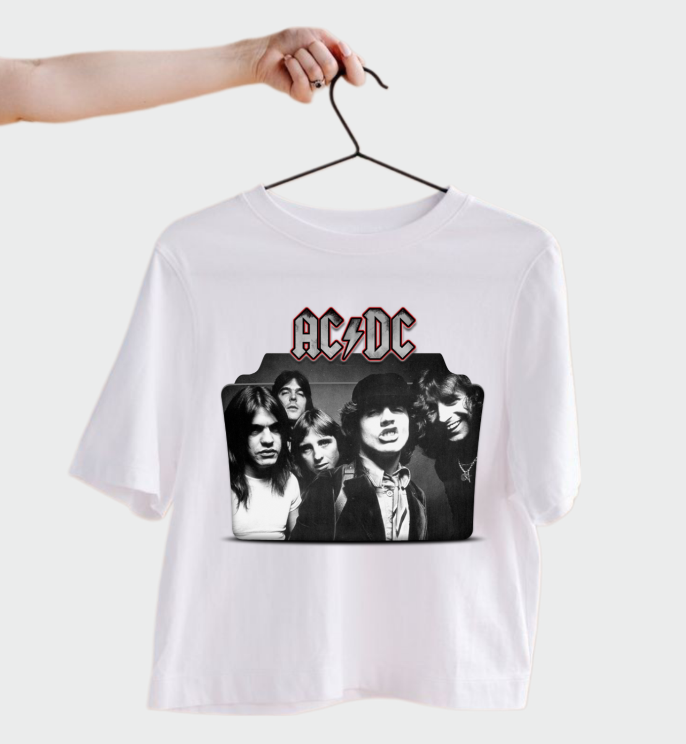FRANELA AC DC MÚSICA ROCK