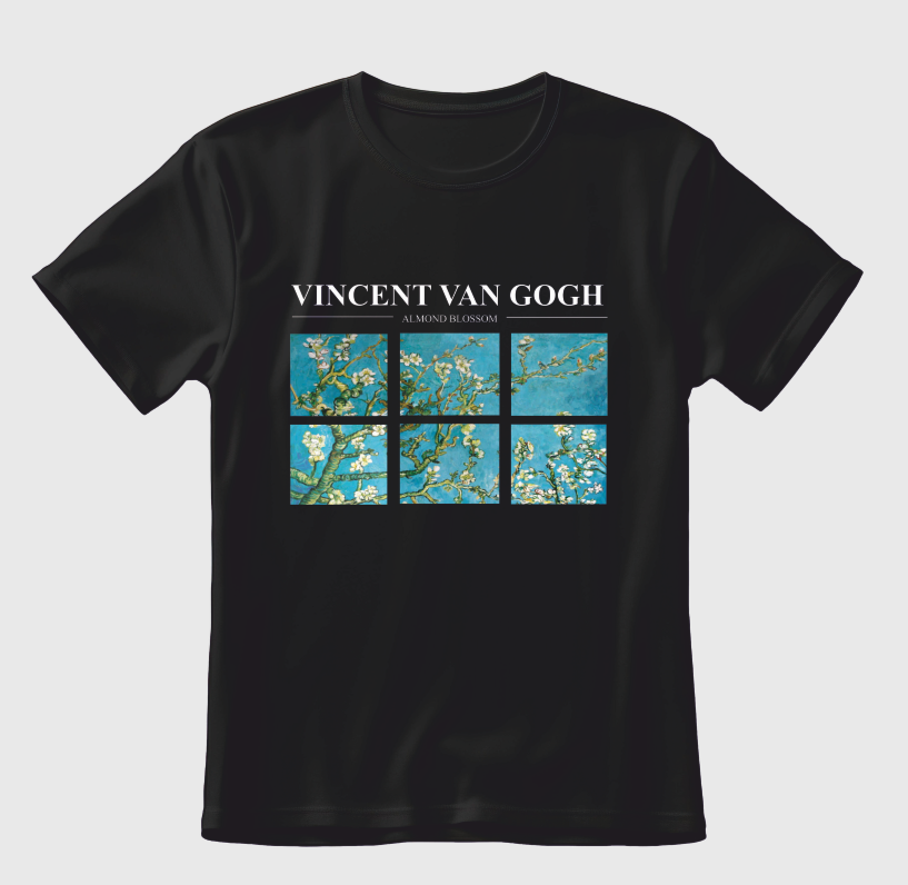 FRANELA ALMOND BLOOSOM ARTE VAN GOGH
