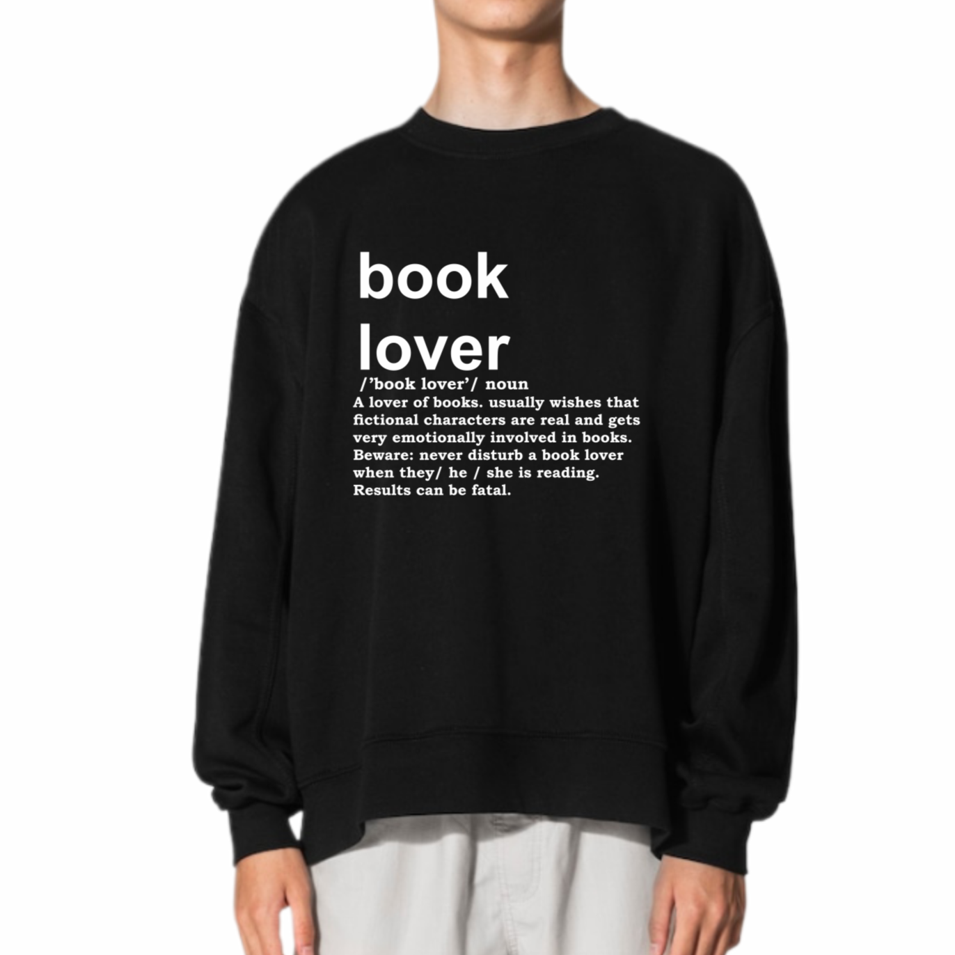 SUETER BOOK LOVER LIBROS