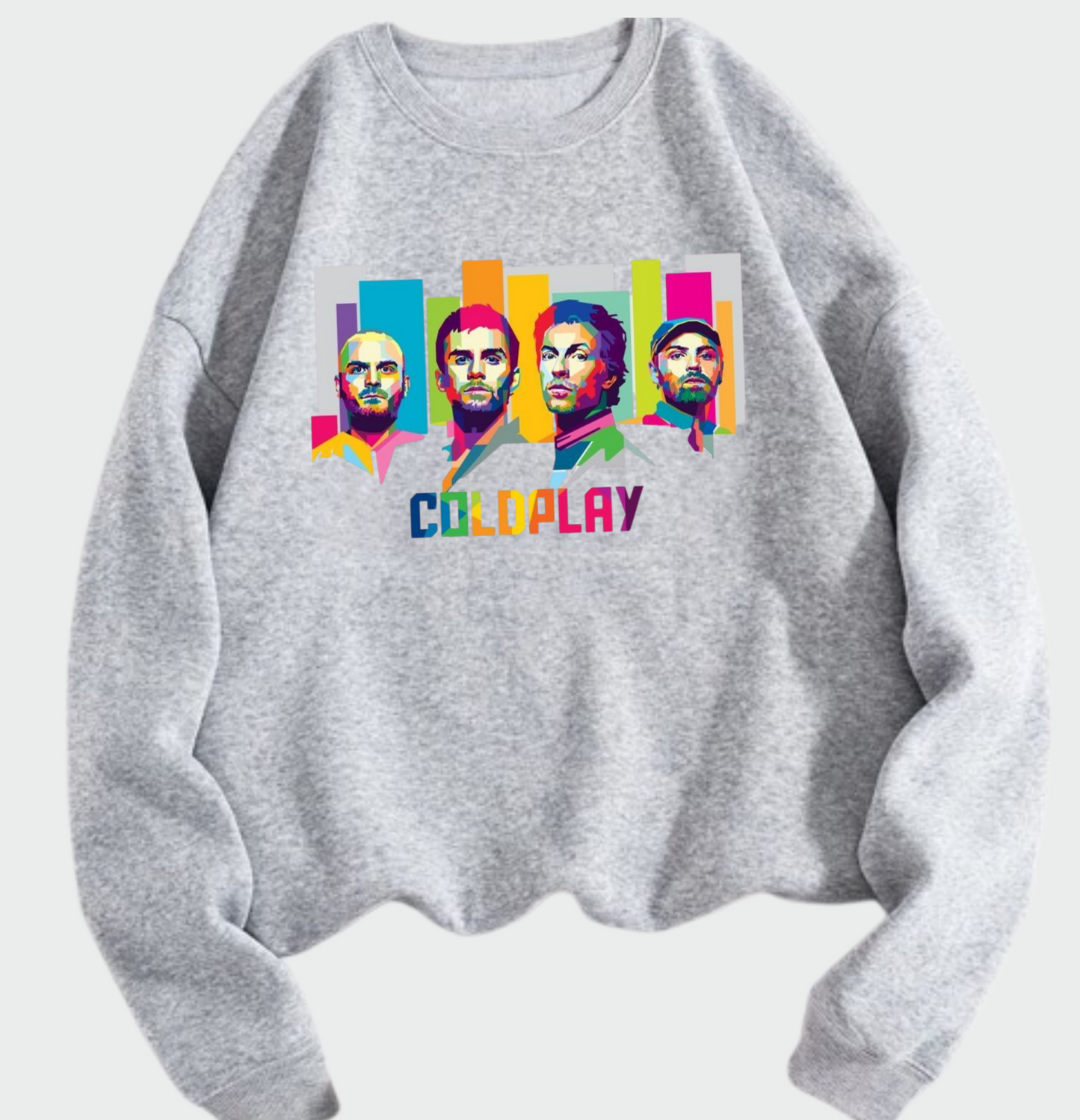 SUÉTER COLDPLAY MÚSICA POP ROCK