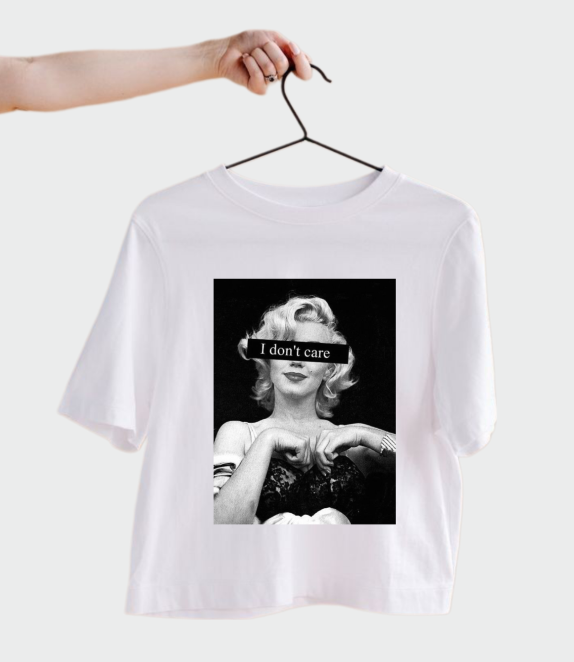 FRANELA MARILYN MONROE I DON'T CARE POP