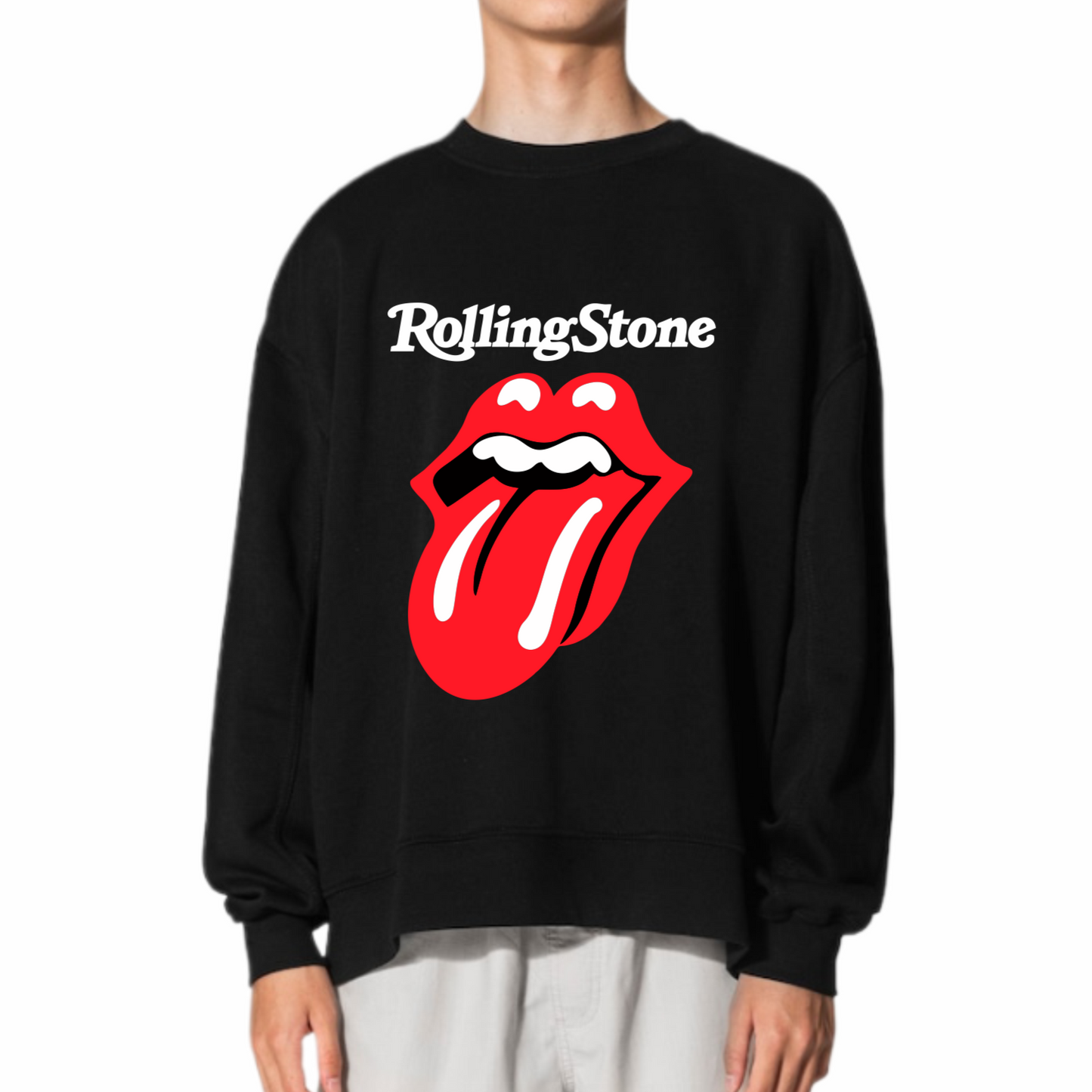 SUÉTER ROLLING STONE MÚSICA ROCK