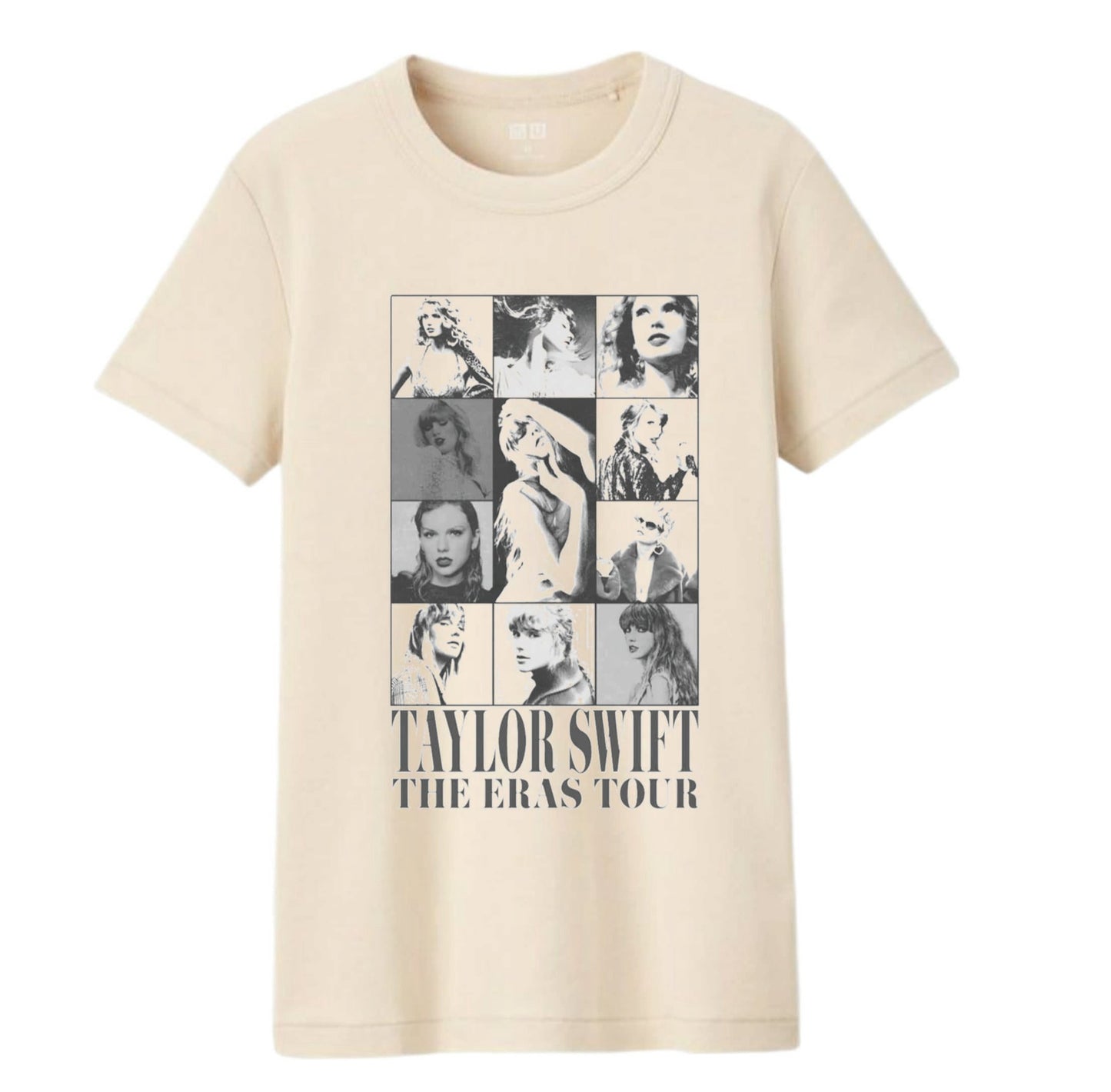 FRANELA ERAS TOUR B&W TAYLOR SWIFT MUSICA POP