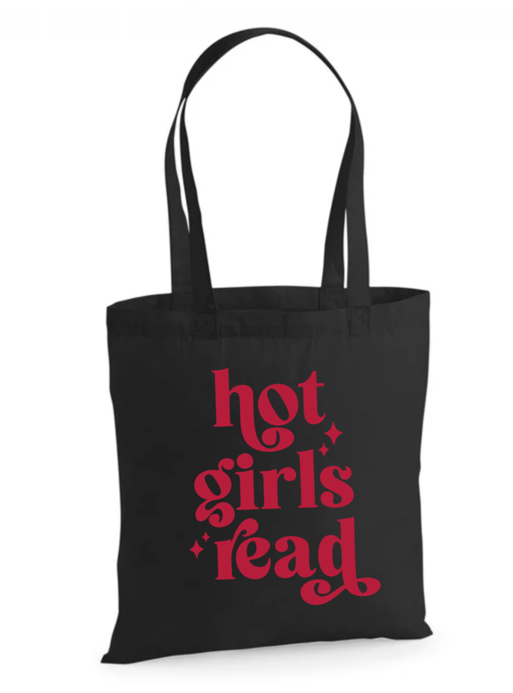 TOTE BAG HOT GIRLS READ