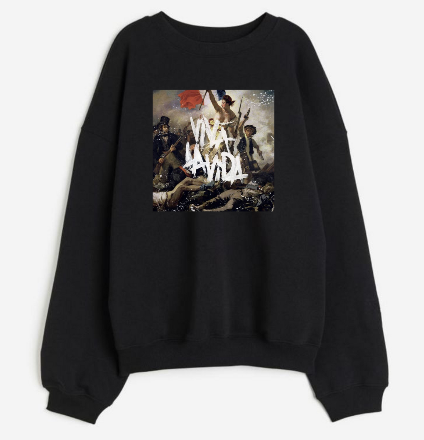 SUÉTER VIVA LA VIDA COLDPLAY MÚSICA POP ROCK