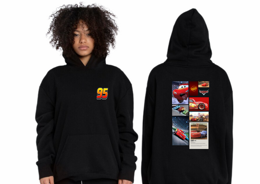 HOODIE LIGHTNING MCQUEEN CARS CINE