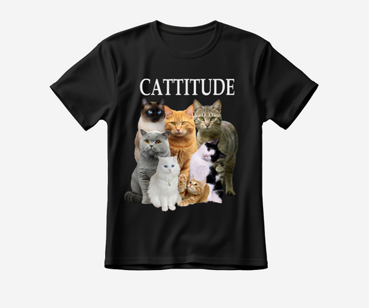 FRANELA CATTITUDE GATOS