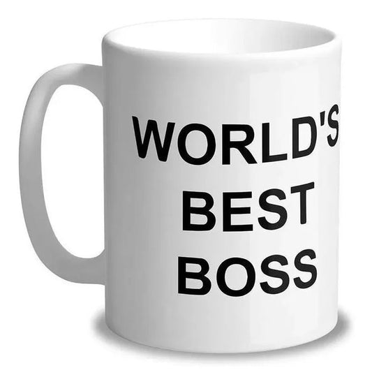 TAZA WORLD'S BEST BOSS THE OFFICE SERIES