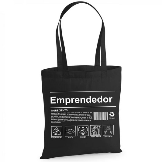 TOTE BAG EMPRENDEDOR PERSONALIZABLE