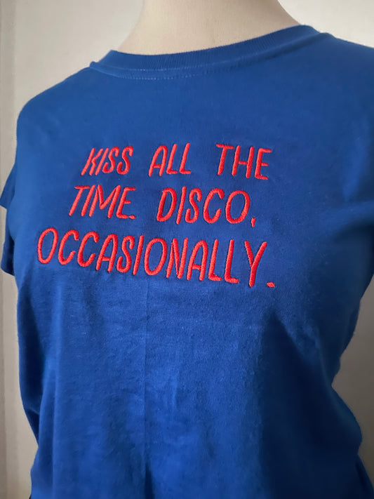 FRANELA BORDADA KISS ALL THE TIME HARRY STYLES 1D