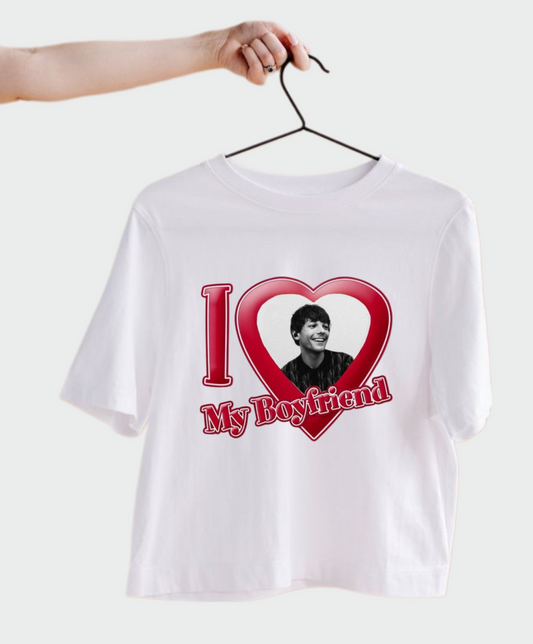 FRANELA I LOVE MY BOYFRIEND LOUIS TOLIMSON ONE DIRECTION 1D MÚSICA