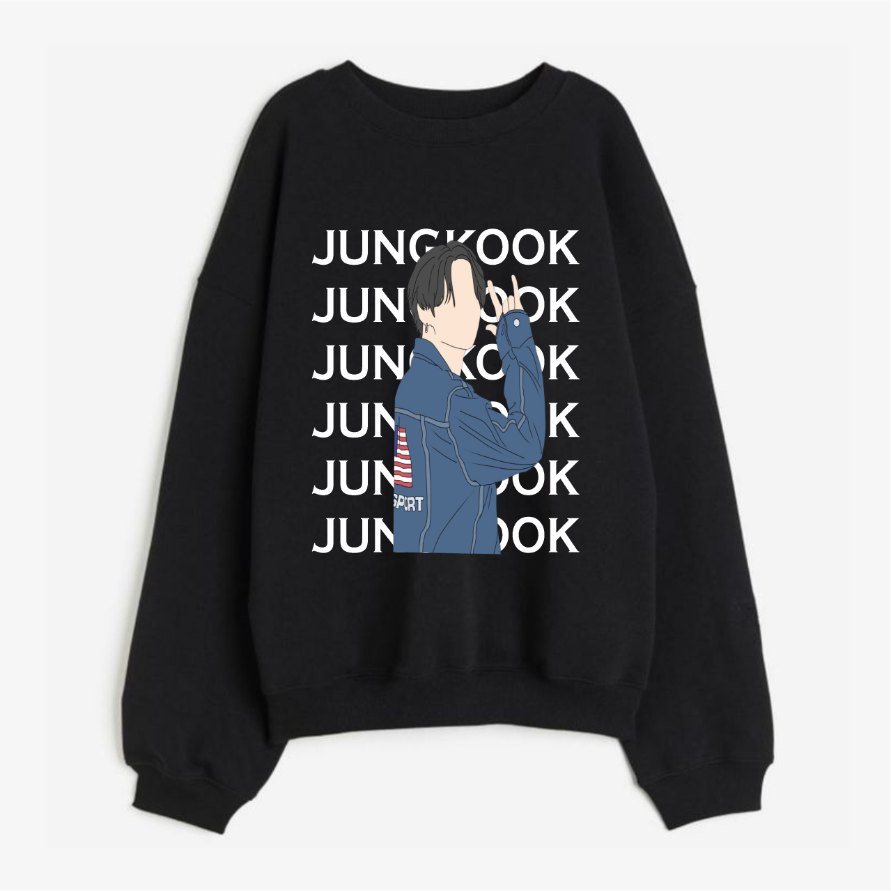 SUETER JUNGKOOK KPOP MUSICA DEPROFUNDIS