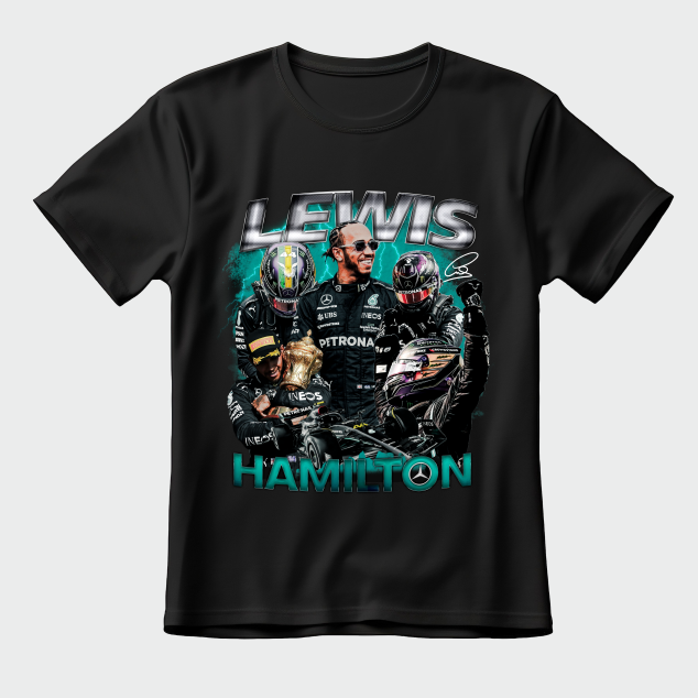 FRANELALEWIS HAMILTON FÓRMULA 1 CARROS