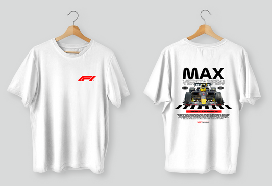 FRANELA MAX VERSTAPPEN FÓRMULA 1 CARROS