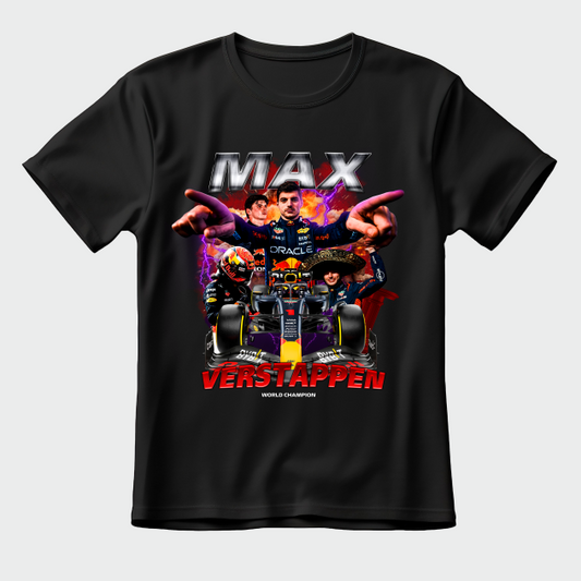 FRANELA MAX VERSTAPPEN FÓRMULA 1 CARROS