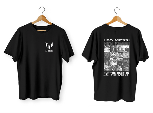 FRANELA LEO MESSI B&W FÚTBOL