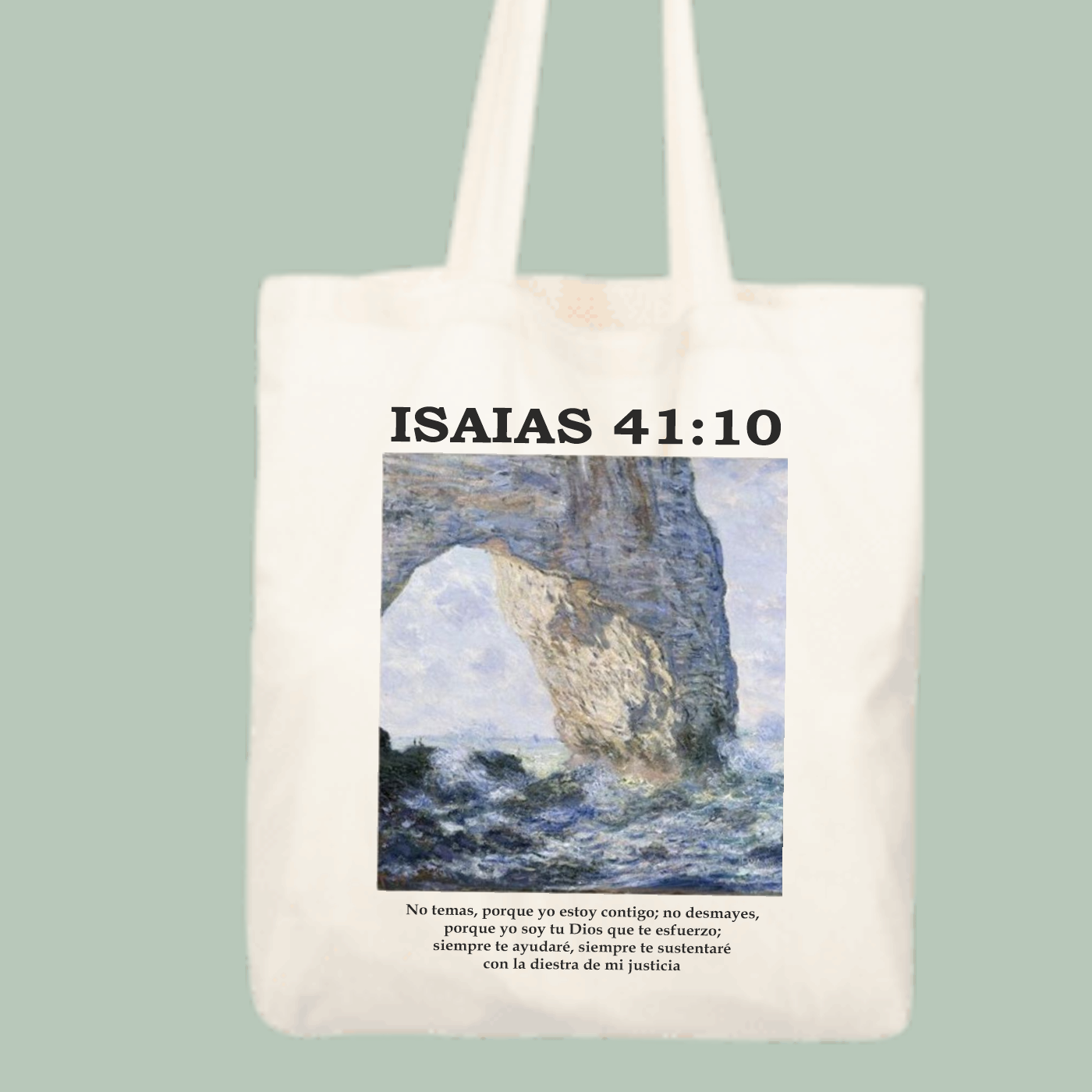 TOTE BAG ISAIAS 41:10 CRISTIANOS