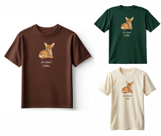 FRANELA OH DEER ANIMALES