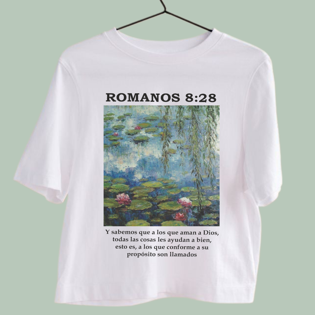FRANELA ROMANOS 8:28 CRISTIANO