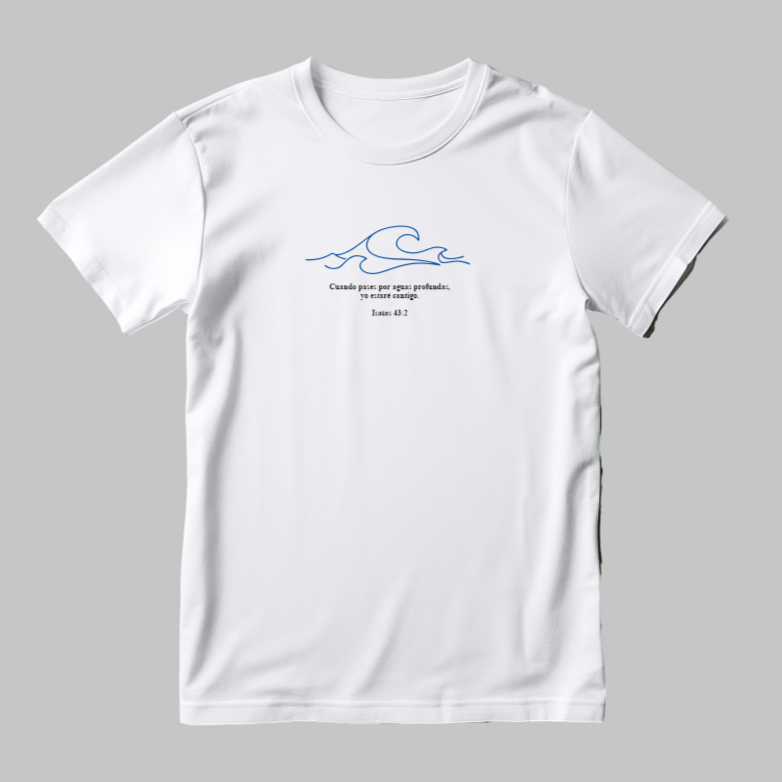 FRANELA ISAIAS 43:2 CRISTIANA