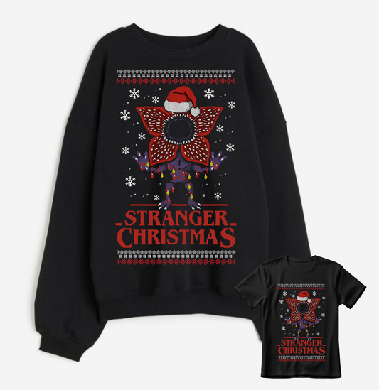 SUÉTER STRANGER CHRISTMAS CULTURA POP SERIES NAVIDAD