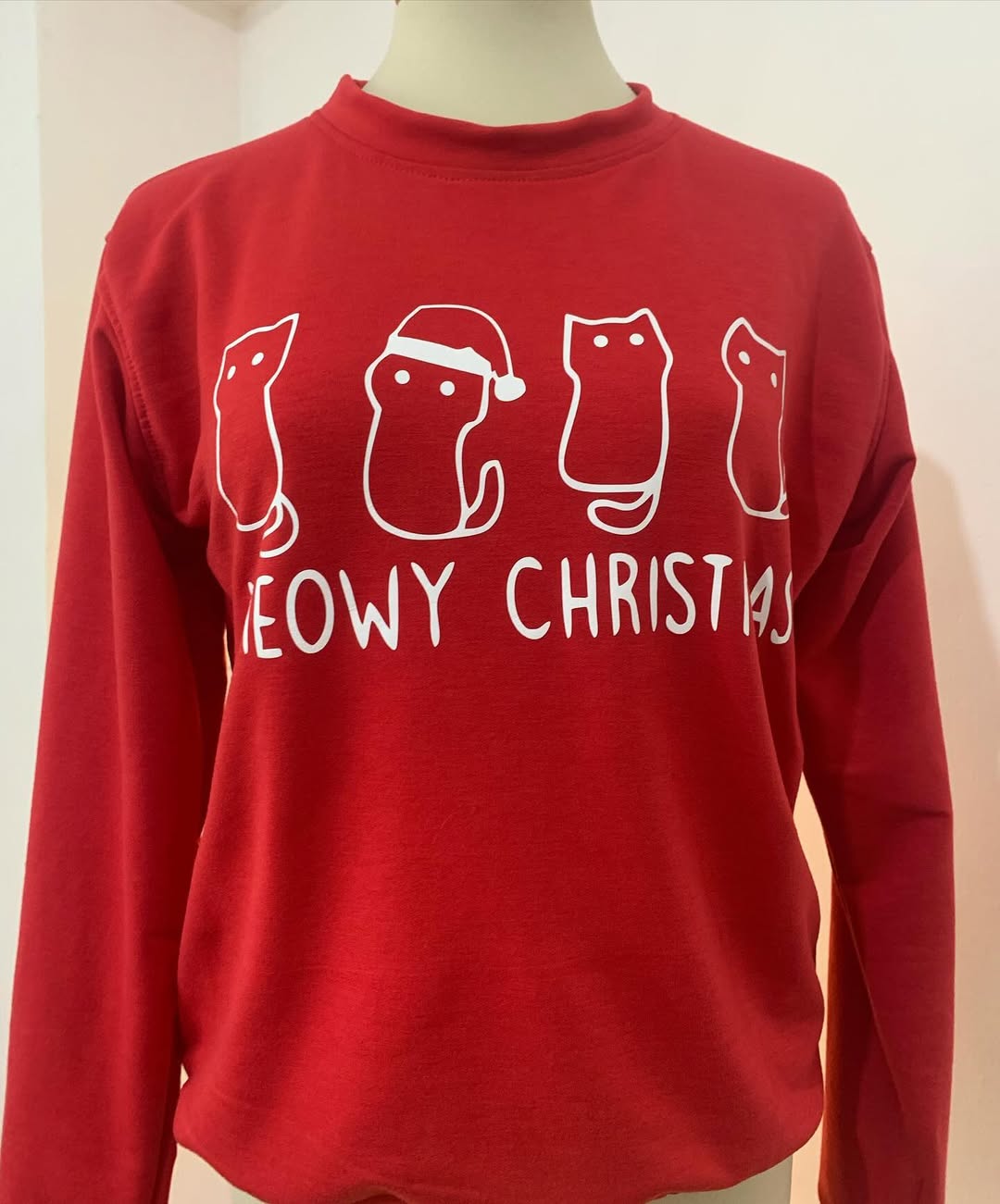 MEOWY CHRISTMAS SUÉTER NAVIDAD