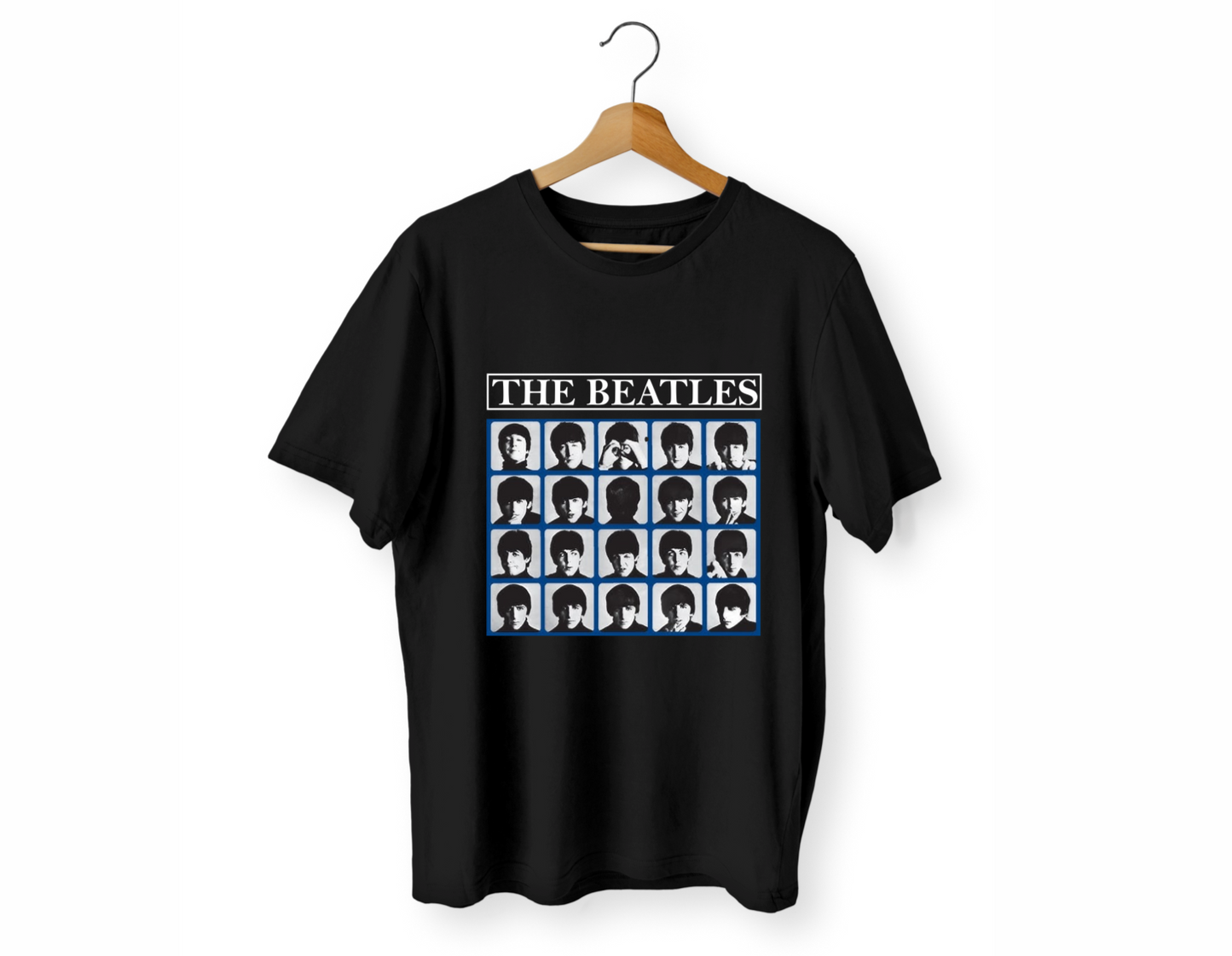 FRANELA THE BEATLES FACES MÚSICA