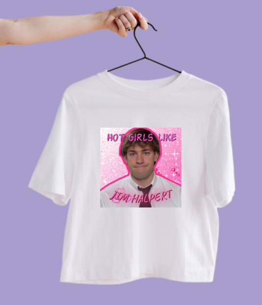 FRANELA GIRLS LIKE JIM THE OFFICE SERIES