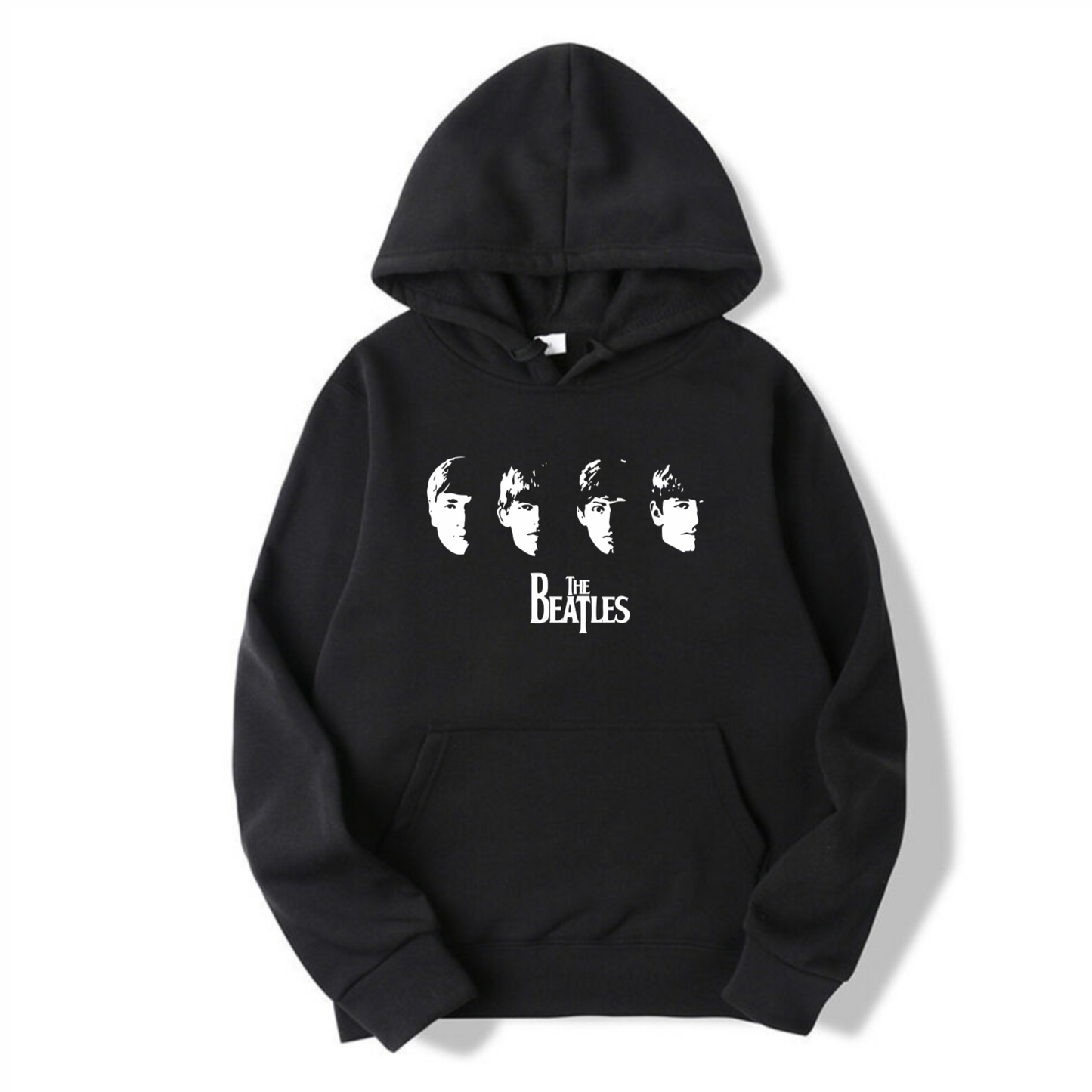 HOODIE THE BEATLES FACES MÚSICA POP ROCK