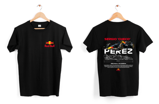 FRANELA SERGIO CHECO FÓRMULA 1 CARROS