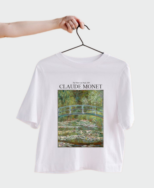 FRANELA CLAUDE MONET ARTE