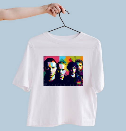 FRANELA COLDPLAY MÚSICA POP ROCK