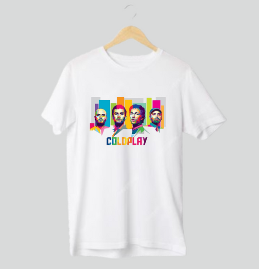 FRANELA COLDPLAY MÚSICA POP ROCK