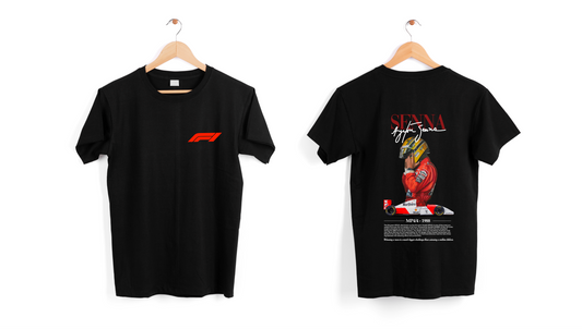 FRANELA AYRTON SENNA FÓRMULA 1 CARROS