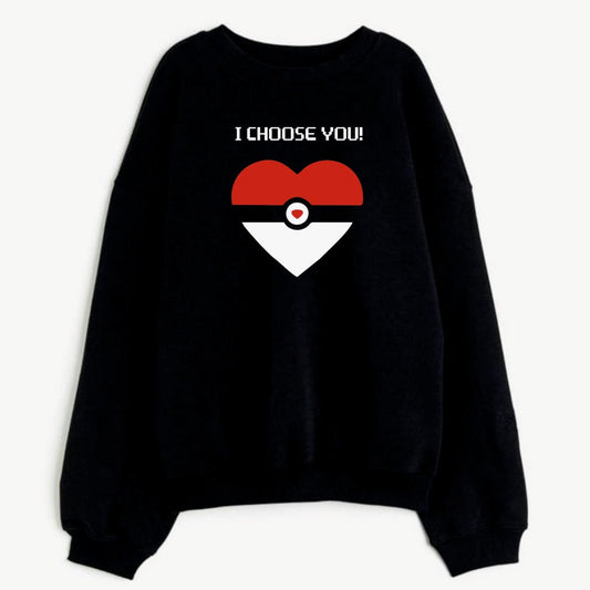 SUÉTER I CHOOSE YOU POKÉMON ANIME