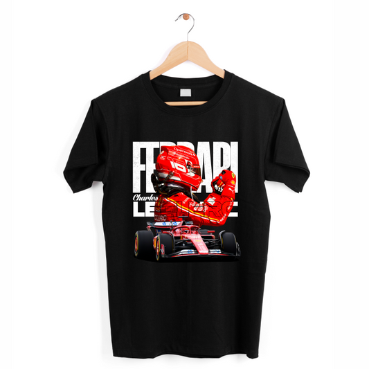 FRANELA FERRARI LECLERC FÓRMULA 1 CARROS