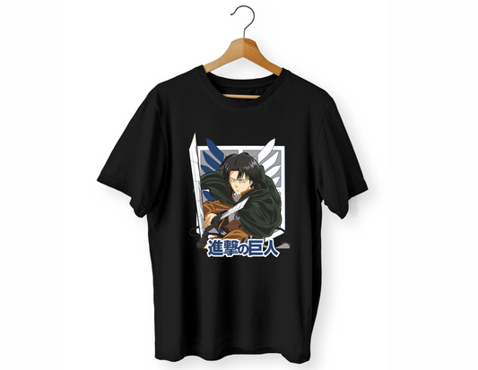 FRANELA LEVI ATAQUE A LOS TITANES ANIME