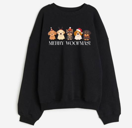SUETER MERRY WOOFMAS NAVIDAD