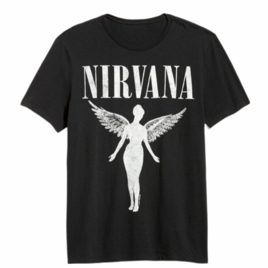 FRANELA NIRVANA MÚSICA ROCK