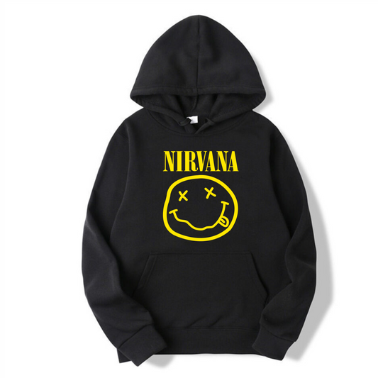 HOODIE NIRVANA MÚSICA ROCK