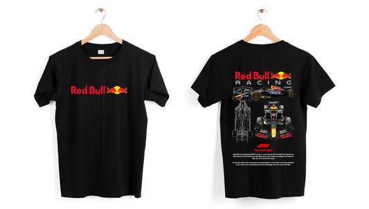 FRANELA RED BULL FÓRMULA 1 CARROS
